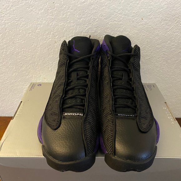 Air Jordan 13 Retro Court Purple Black Basketball Shoes DJ5982-015 Size 9 - Picture 3 of 7